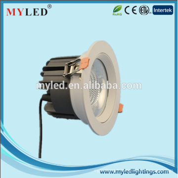 Plafond encastré rond 5w 15w COB Led Downlight